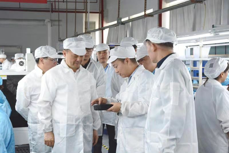 萍乡市委书记陈敏率队到佳禾考察